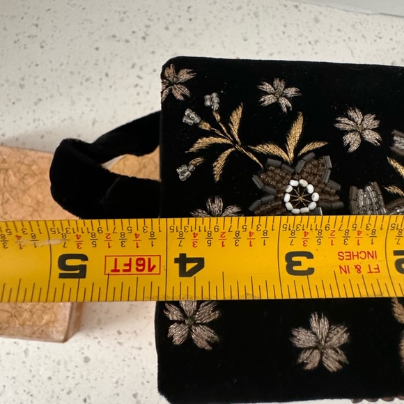 vintage 60s JAPAN ART INDUSTRIES velvet box purse - Picture 7 of 8